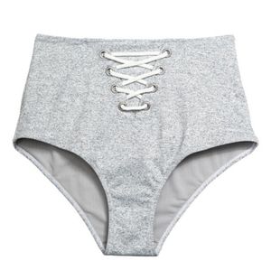 highwaisted bikini bottom